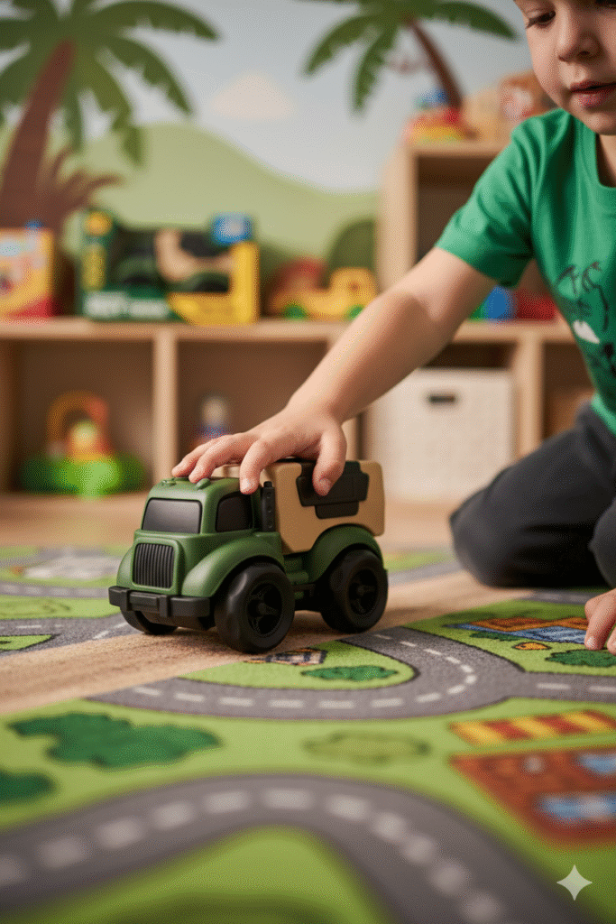 Incredible Army Truck – Durable Military Vehicle Toy