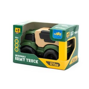 Incredible Army Truck – Durable Military Vehicle Toy