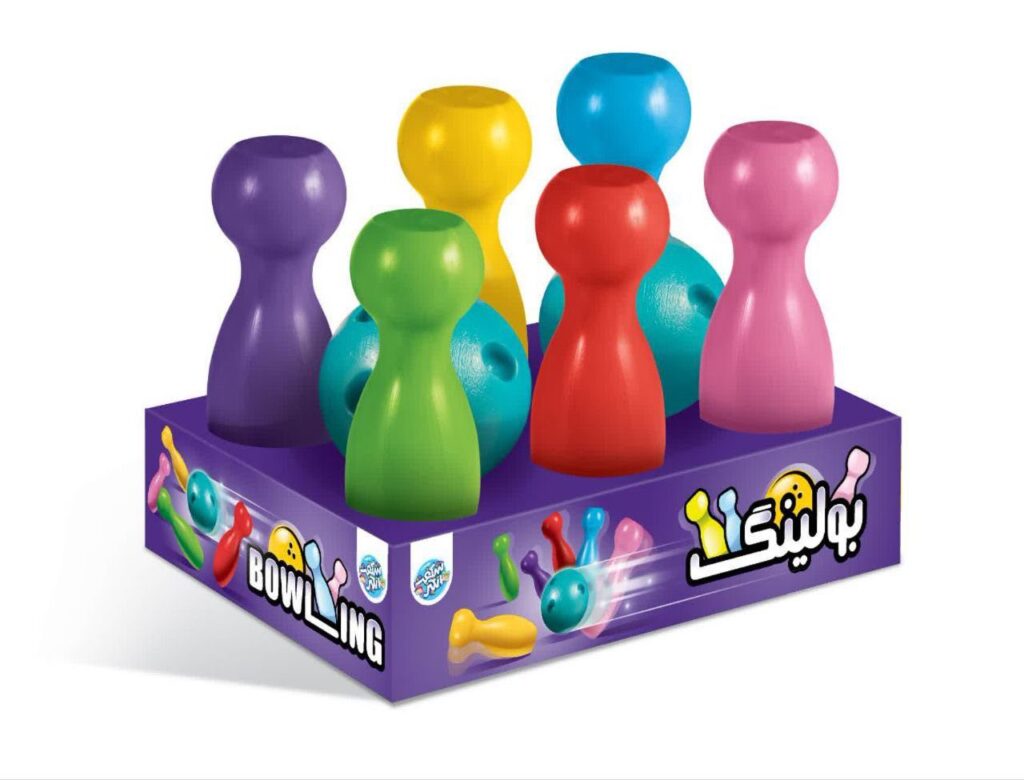 Colorful Kids Bowling Playset