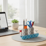 Creative Cargo Ship Desk Organizer