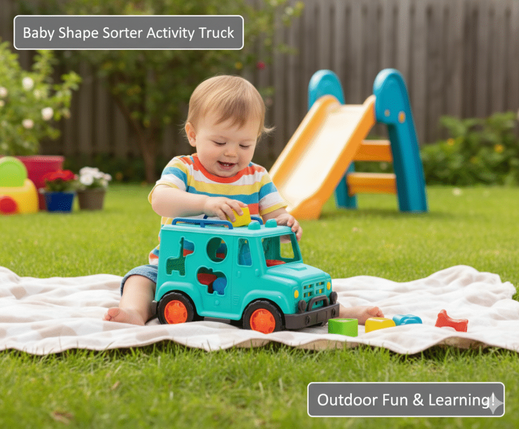Baby Shape Sorter Activity Truck
