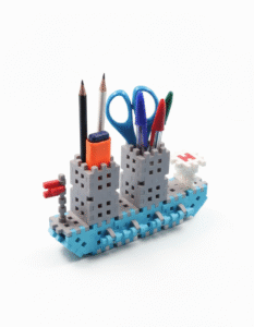 Creative Cargo Ship Desk Organizer