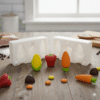 Vegetable Shaped Silicone Molds (Corn, Bell Pepper, Carrot)