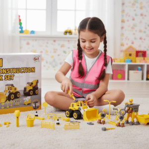 5-in-1 DIY Construction Truck Set