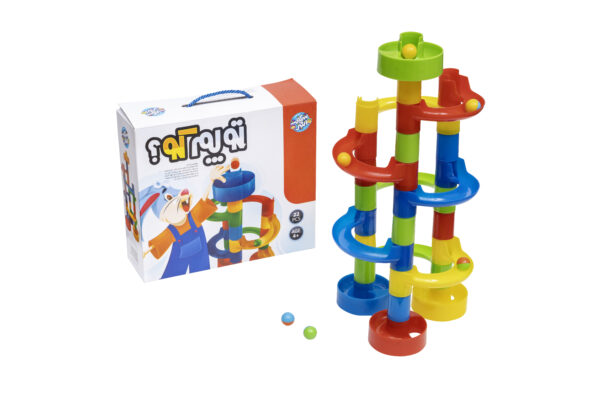 Spiral Marble Run Tower (32 Pcs)