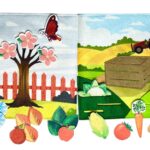 The fabric book Lovely Animals