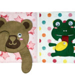 The fabric book Peek a Boo