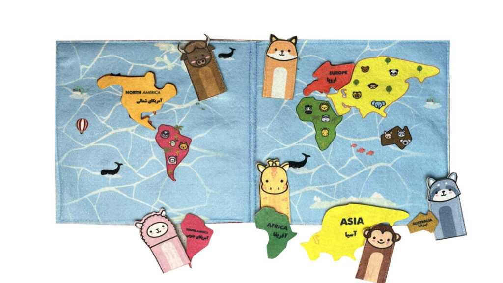 The fabric book Little Astronaut