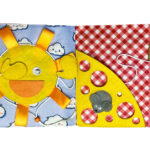 The fabric book Peek a Boo