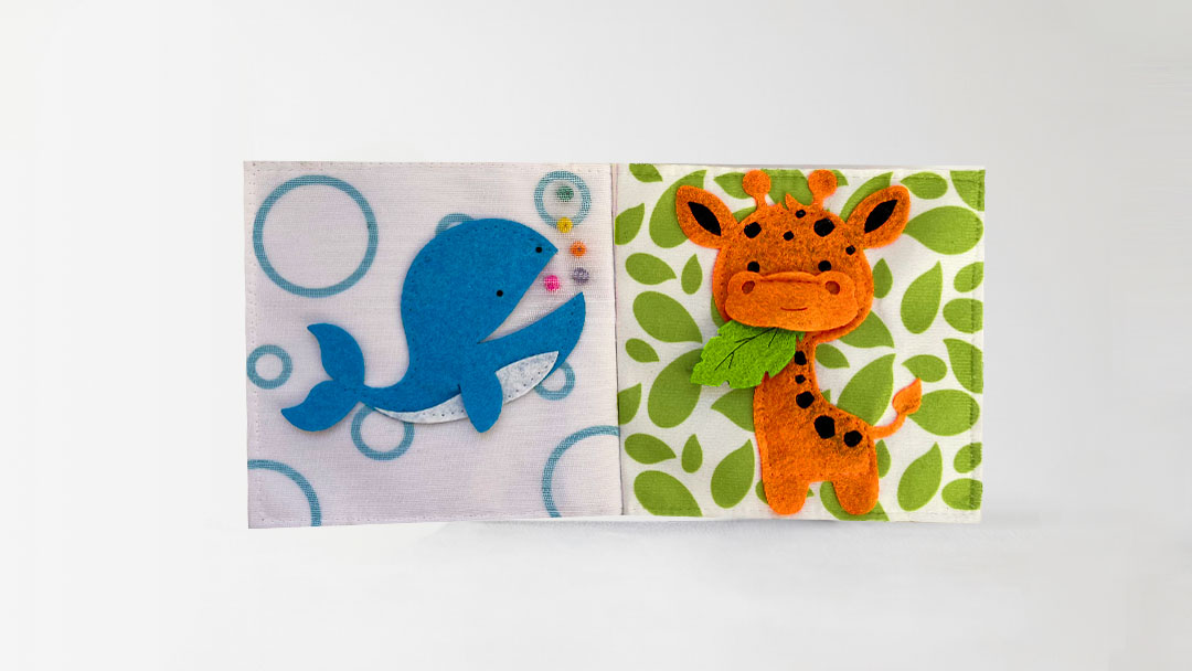 The fabric book Yum Yum