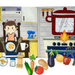 The fabric book Sweet Home