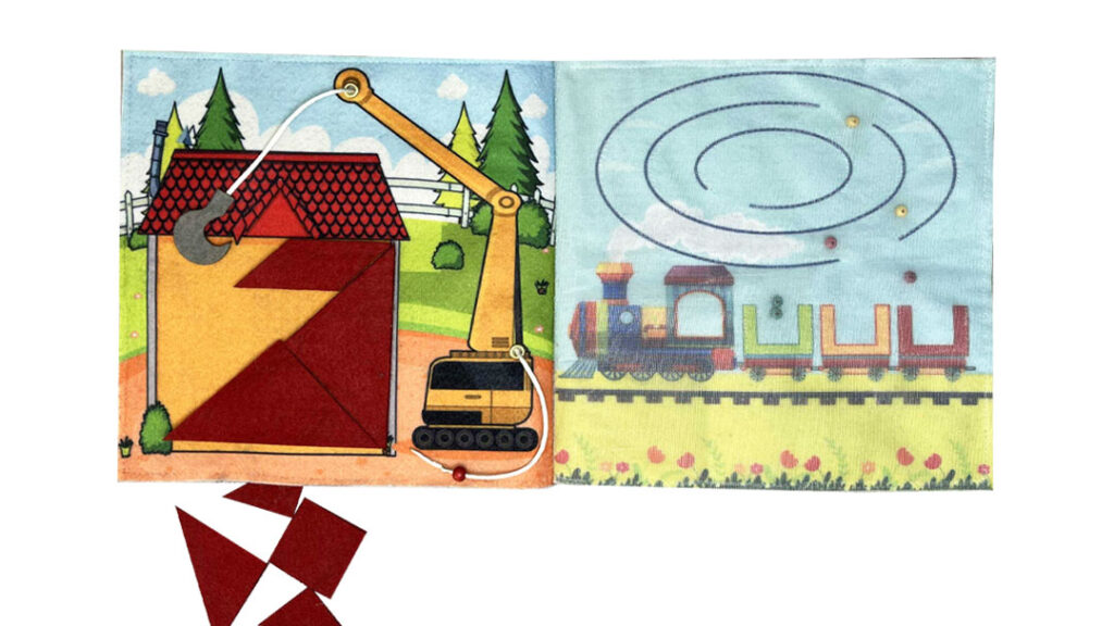 The fabric book My City