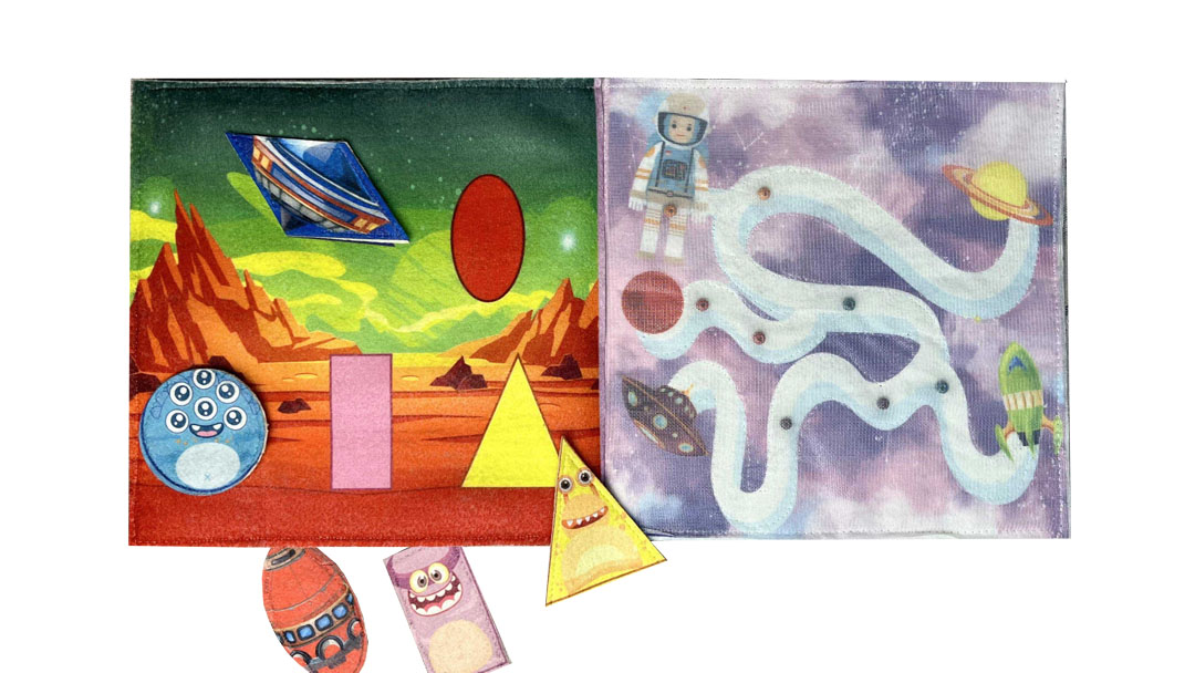 The fabric book Little Astronaut