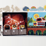 The fabric book Jungle Troubles