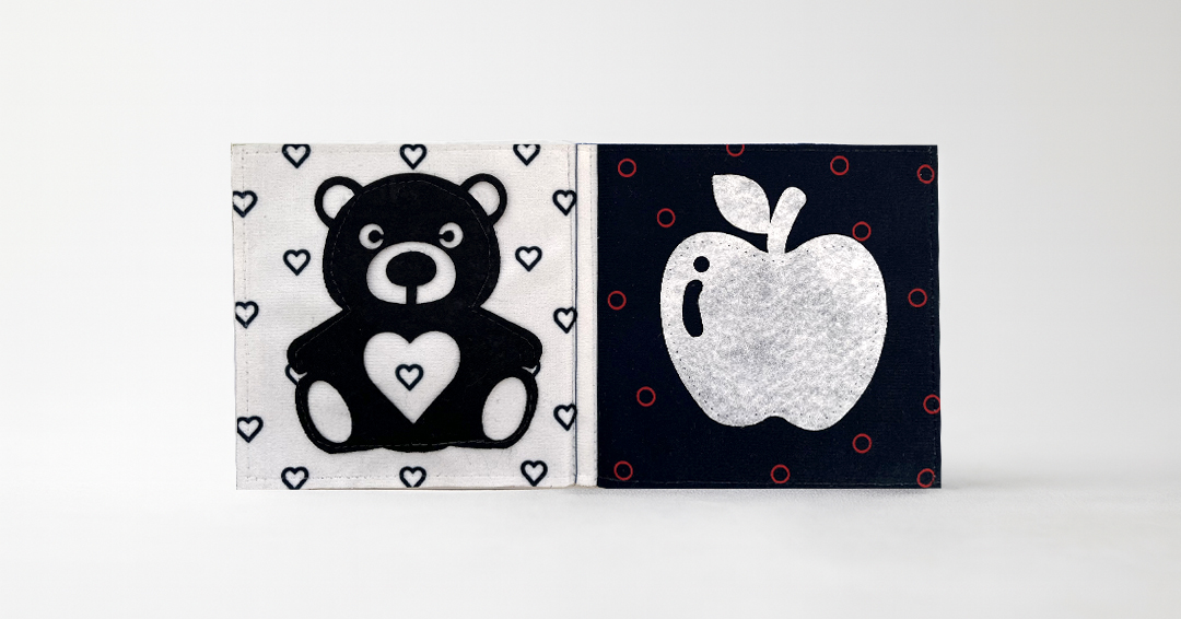 The fabric book “Look Look”