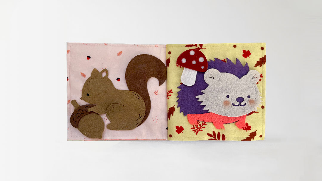 The fabric book Yum Yum