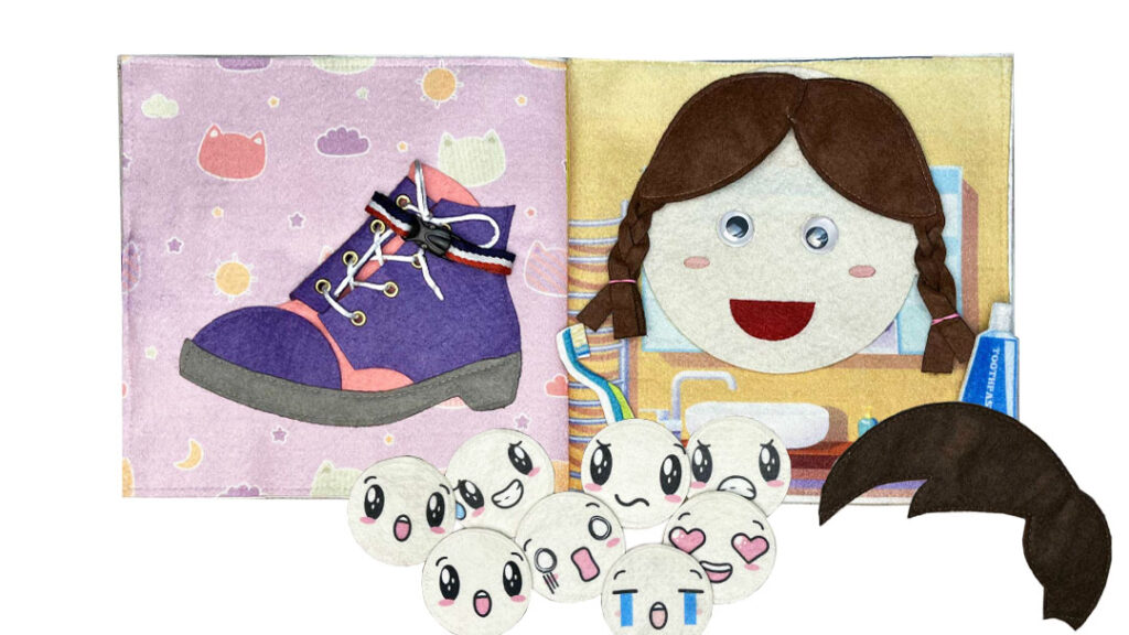 The fabric book Sweet Home